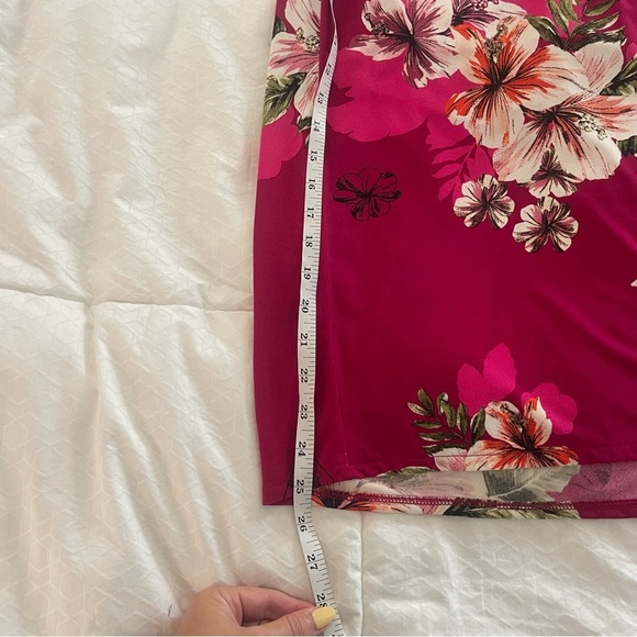 Express Floral Wrap Skirt - Picture 6 of 6